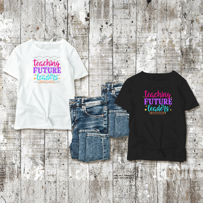 Teacher's Make The World Brighter Colorful PNG Digital Download