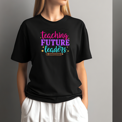 Teaching Future Leaders Teacher Colorful PNG Digital Download