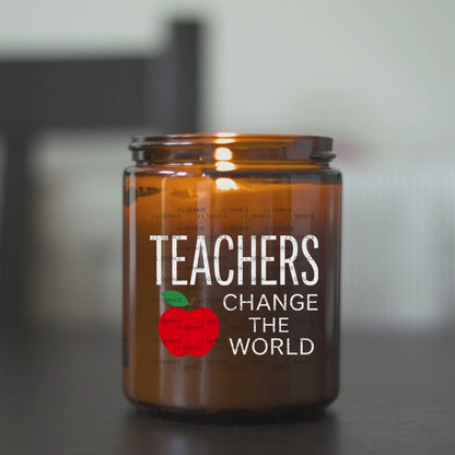 Teachers Change The World Apple PNG Digital Download