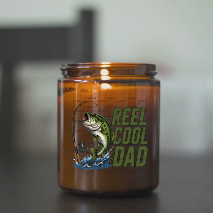 Reel Cool Dad PNG – Bass Fishing Sublimation Design