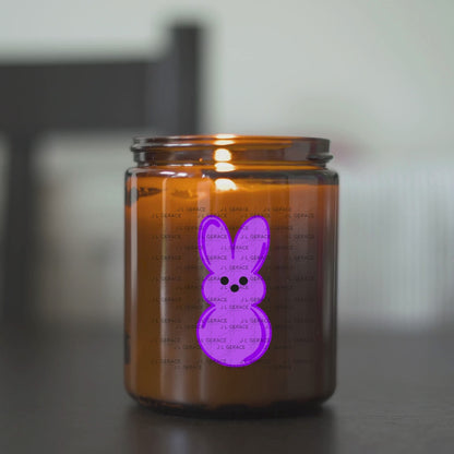Purple Bunny Peep Easter Clipart Sublimation PNG