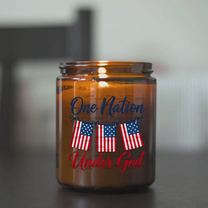 One Nation Under God Patriotic PNG Design