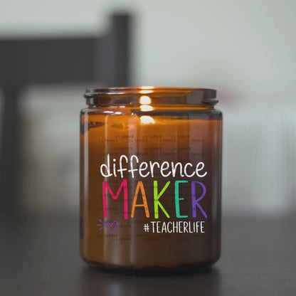 Difference Maker Rainbow Teacherlife PNG Digital Download (2 Colors)