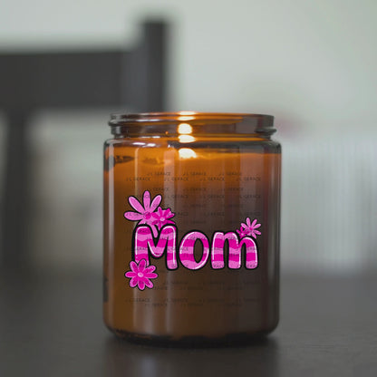 Mom Daisy Floral Pink PNG Design
