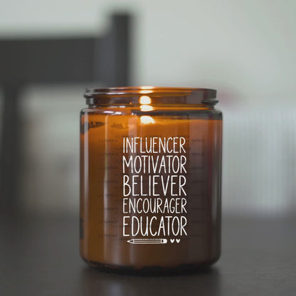 Influencer Motivator Believer Educator Teacher PNG (2 Colors)