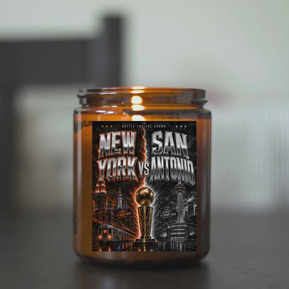Chrome New York vs San Antonio Basketball Finals PNG Design