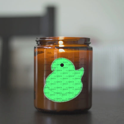 Green Glitter Easter Peep Chick Clipart Sublimation PNG