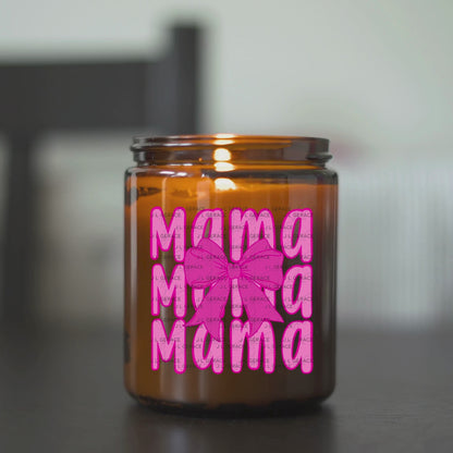 Mama Mama Mama PNG – Pink Bow Mothers Day Sublimation Design