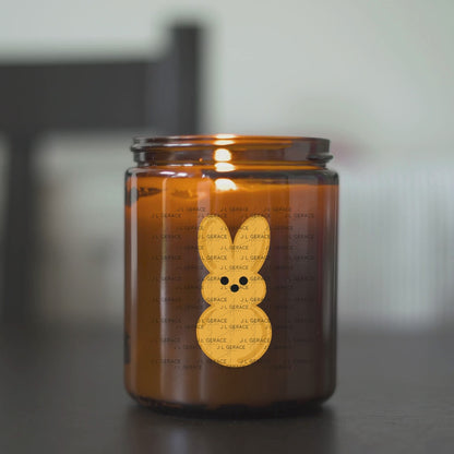 Orange Bunny Peep Easter Clipart Sublimation PNG