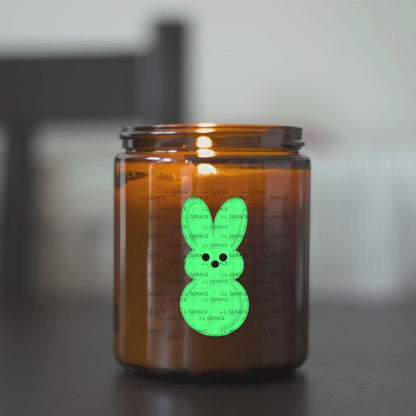 Green Bunny Peep Easter Clipart Sublimation PNG