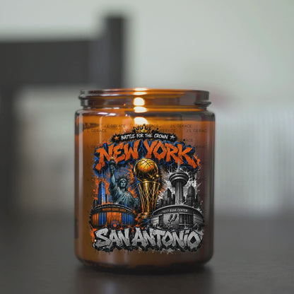 Graffiti New York vs San Antonio Basketball Finals PNG Design