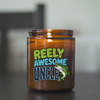 Reely Awesome Uncle PNG – Bass Fishing Sublimation Design