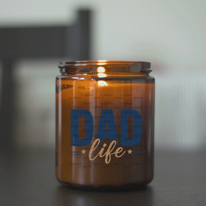 Dad Life PNG – Blue Vintage Typography Sublimation Design
