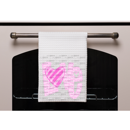 Love Wavy Letter PNG – Pink Valentine Craft Design