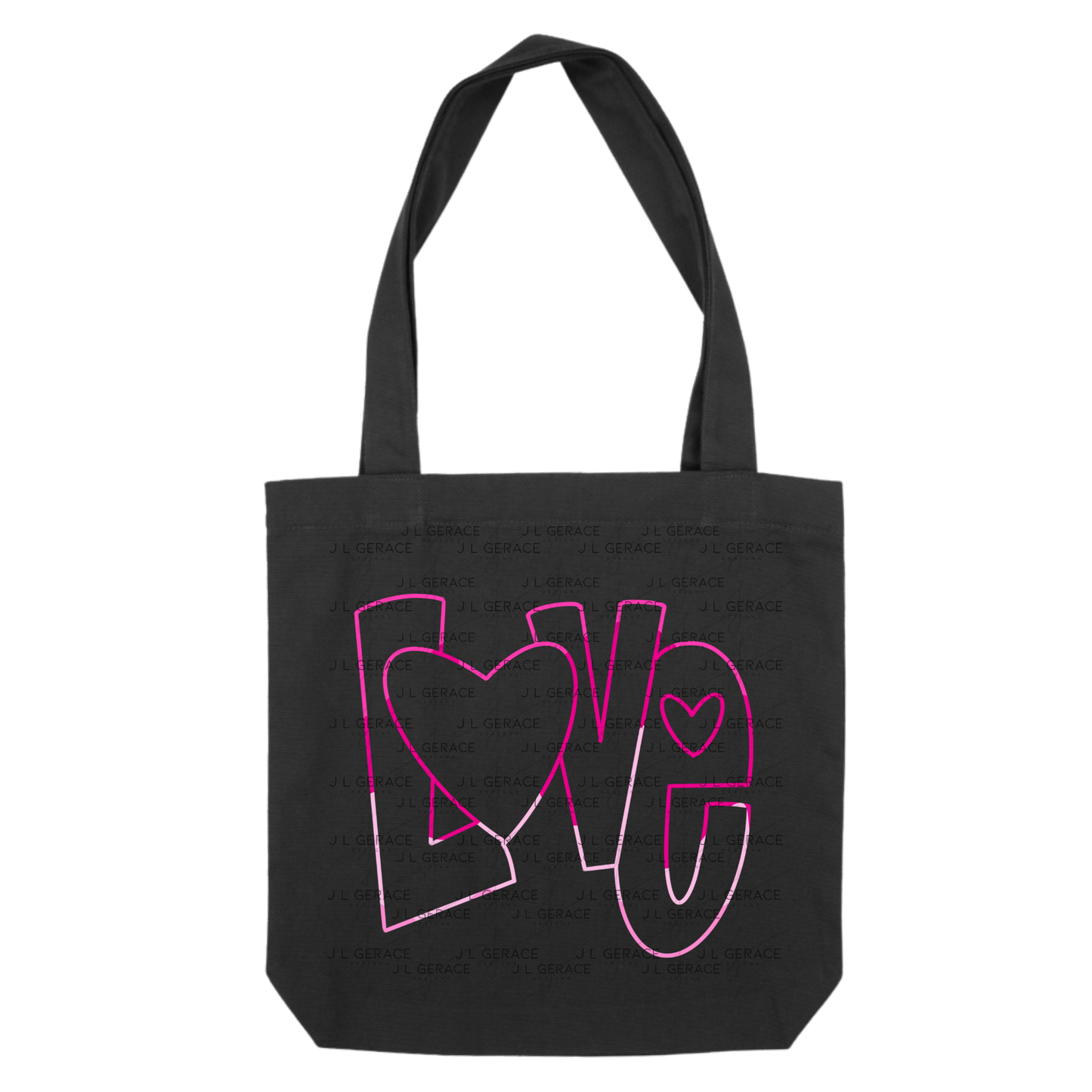 Love Outline Heart PNG - Pink Neon Line Art Design