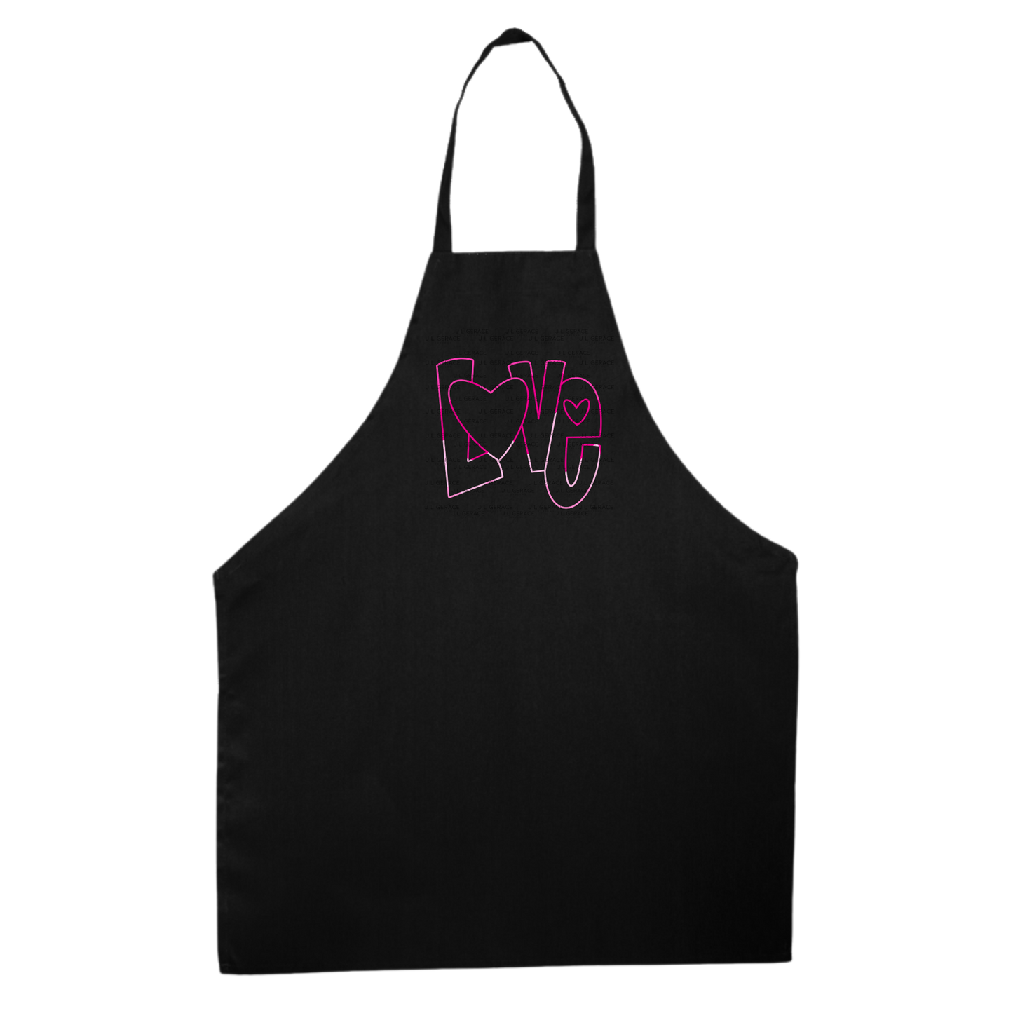 Love Outline Heart PNG - Pink Neon Line Art Design