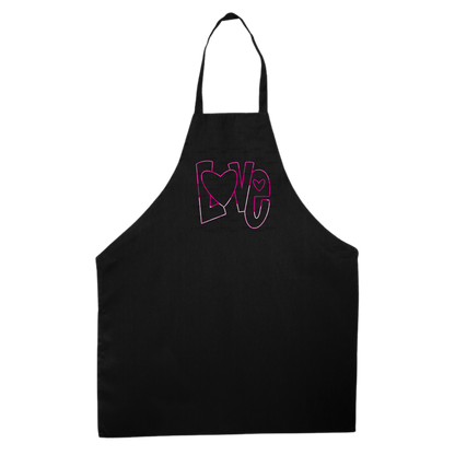 Love Outline Heart PNG - Pink Neon Line Art Design