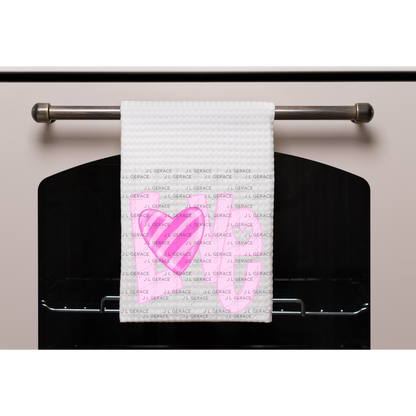 Love Heart Letter PNG – Pink Valentine Craft Design
