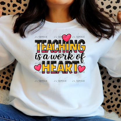 Teaching Is a Work of Heart PNG