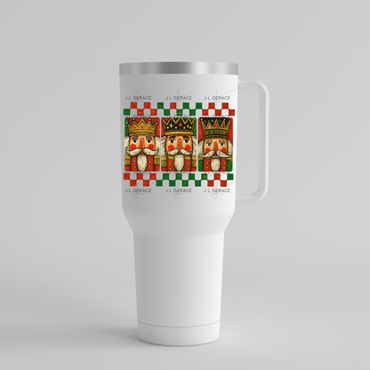Nutcracker Trio PNG Clipart – Vintage Christmas Art